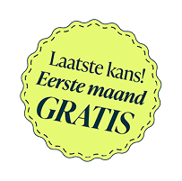 Sticker EMG NL Laatste kans eerste maand gratis 1